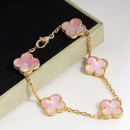 Gold Clover Bracelets