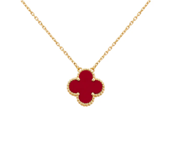 Silver Plated Clover Necklace